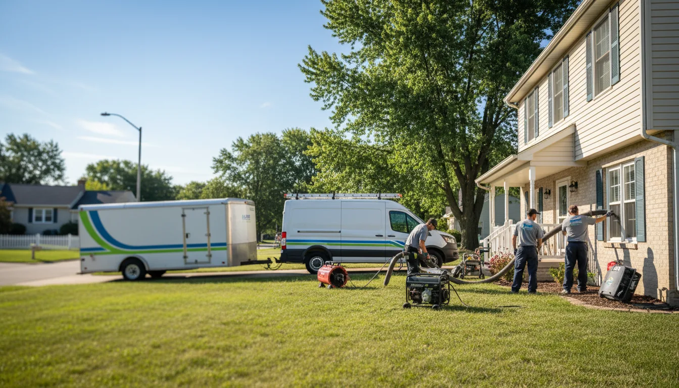 Flooded Basement Restoration And Cleanup With Repair in Wauzeka, WI near me
